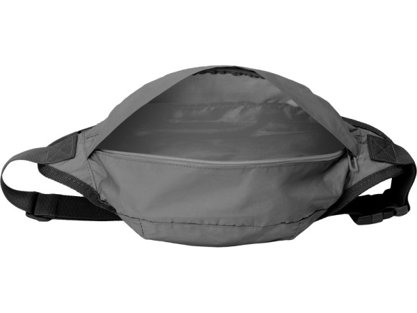 Светоотражающая сумка на пояс «Extra Reflect», Цвет серый светоотражающий