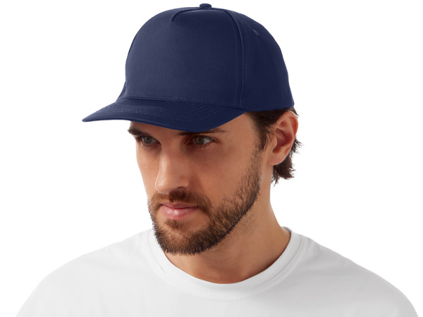 Бейсболка «Mix», Размер 56, Цвет темно-синий