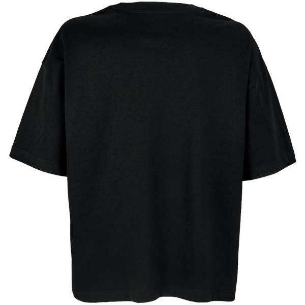 Футболка оверсайз женская Boxy Women, черная, XS–XL