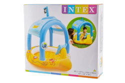 Надувной детский бассейн "Little Captain" 107х102х99см Intex