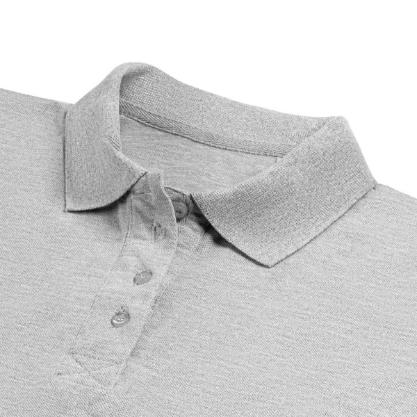 Рубашка поло женская Virma Premium Lady, серый меланж, S–3XL