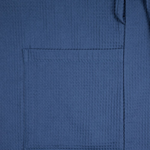 Халат вафельный Kimono, темно-синий, M/L–XL/2XL