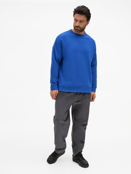 Свитшот унисекс S2, синий, XS–XXL
