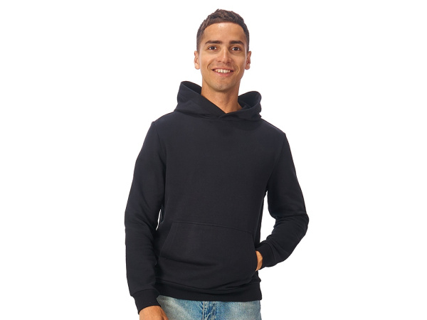 Толстовка с капюшоном «Monaco» унисекс, Размер 4XL, Цвет черный