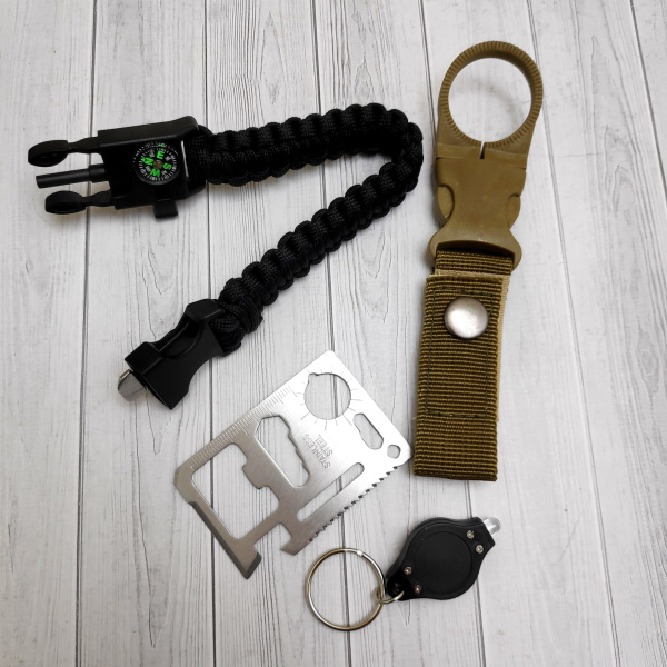 Набор для выживания (походный набор ) в кейсе, 13 предметов