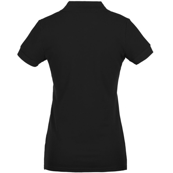 Рубашка поло женская Virma Premium Lady, черная, S–3XL