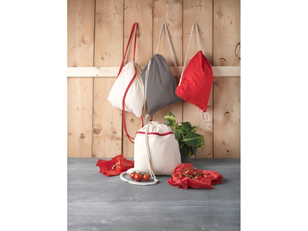 Рюкзак со шнурком «Oregon», Цвет серый