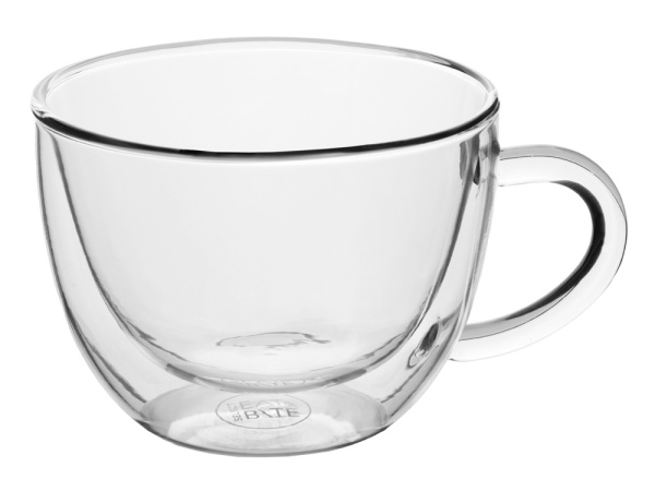 Чайная пара с двойными стенками «Rio», Цвет прозрачный