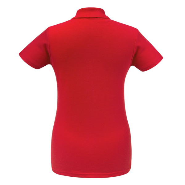 Рубашка поло женская ID.001 красная, XS–3XL