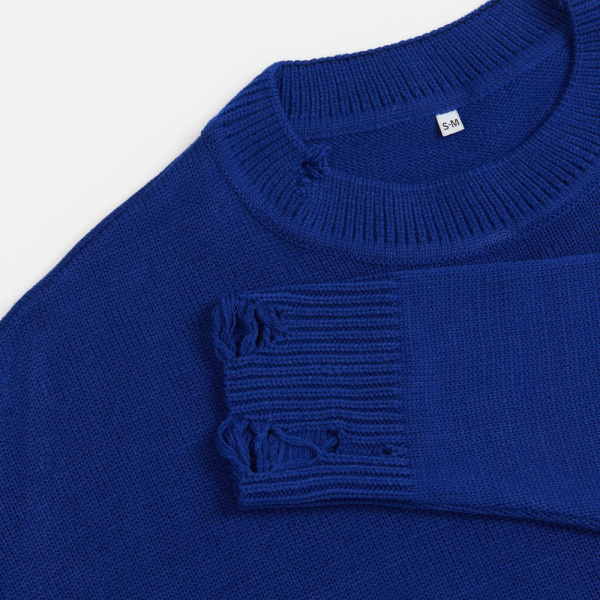 Джемпер Sharpick, темно-синий (кобальт), S/M, L/XL