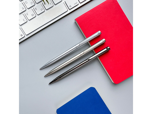 Ручка металлическая шариковая «Palermo», Цвет цвет вороненой стали