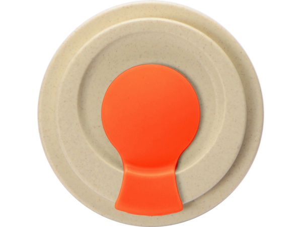 Стакан из пшеничного волокна «Flava», Цвет бежевый/оранжевый