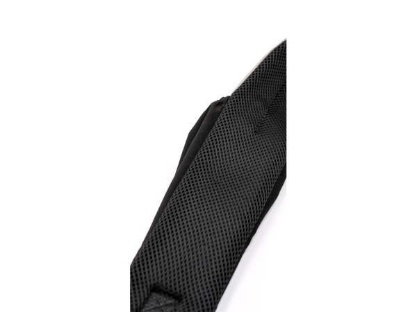 Сумка-слинг «Nomad» на одно плечо из водостойкого переработанного пластика, Цвет черный