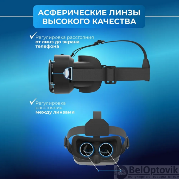 Очки виртуальной реальности MIRU VMR800 Mega Quest для смартфона 4-7"