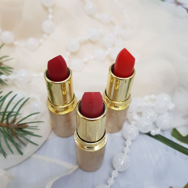 Набор помад в подарочной упаковке MAC matte lipstick rouge a levres Gold (12 матовых оттенков по 3 g