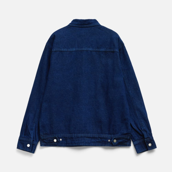 Куртка джинсовая O2, темно-синяя, XS–4XL
