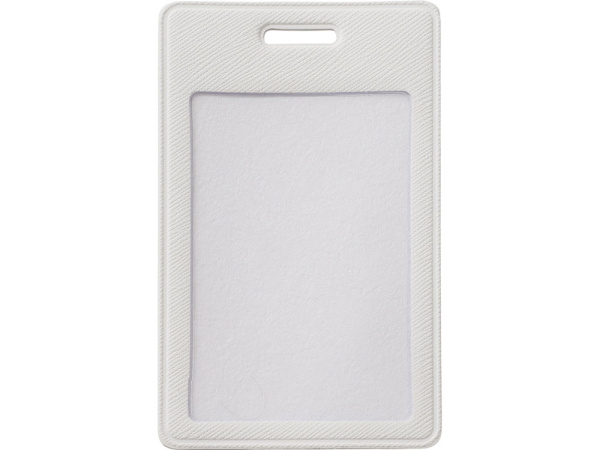 Чехол для пропуска с ретрактором «Favor», Цвет белый