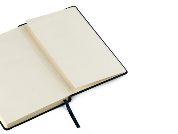 Блокнот А5 «Megapolis Velvet» на резинке, Цвет черный