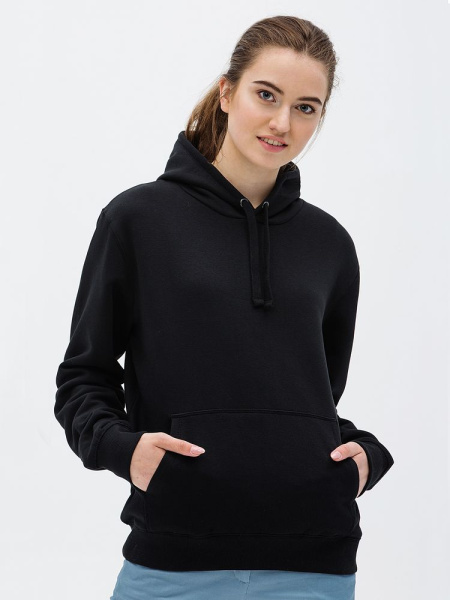 Толстовка унисекс Spencer, черная, XS–3XL