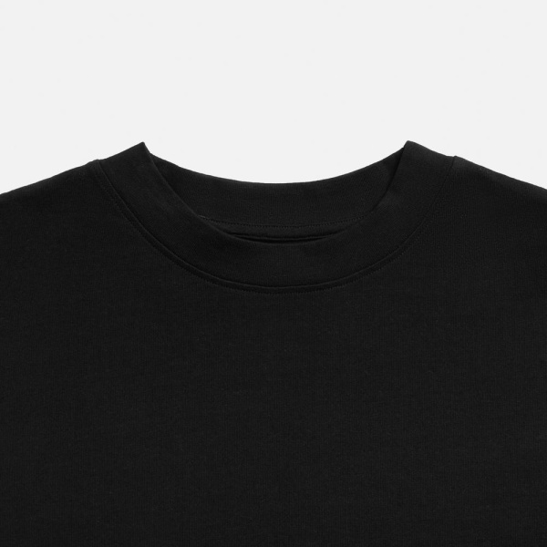 Футболка оверсайз Big Boss, черная, XS–4XL