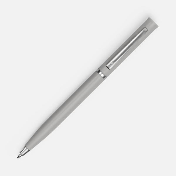 Ручка шариковая Euro Chrome, темно-серая, 13,3х0,8 см