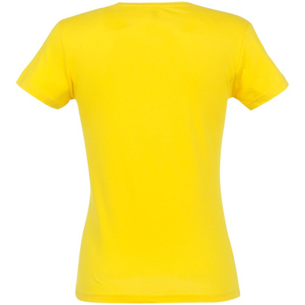 Футболка женская Miss 150, желтая, S–XXL