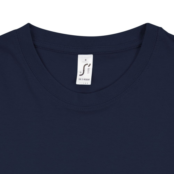 Футболка унисекс Regent 150, кобальт (темно-синяя), XS–5XL