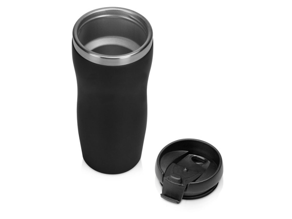Термокружка «Double wall mug С1» soft-touch, 350 мл, Цвет черный