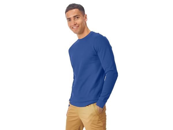 Свитшот «Motion» с начесом, унисекс, Размер L, Цвет классический синий