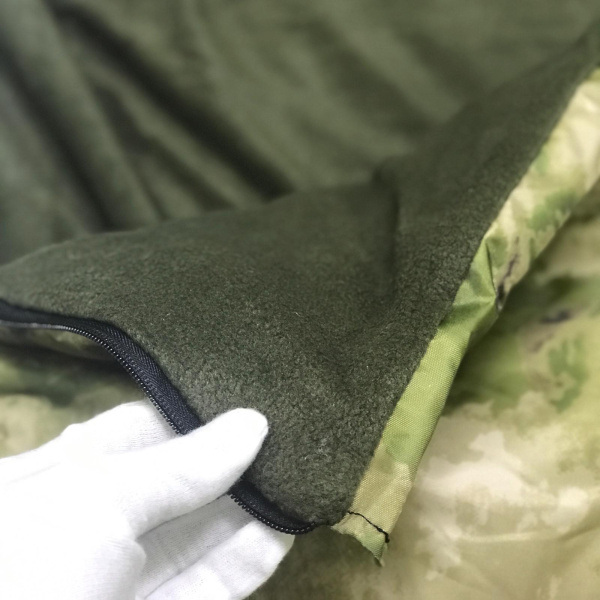 Спальный мешок с подголовником «Stalker Military Style» одеяло (225*95, изософт, до -10С), РФ