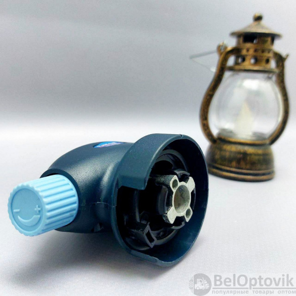 Автоматическая газовая горелка-насадка с пьезоподжигом Flame Gun №915 продажа кратно коробке/100 шт