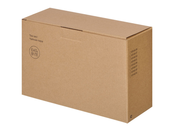 Чайная пара «Brighton», Цвет красный