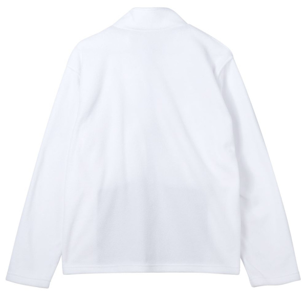 Куртка флисовая унисекс Manakin, белая, XS—XXL
