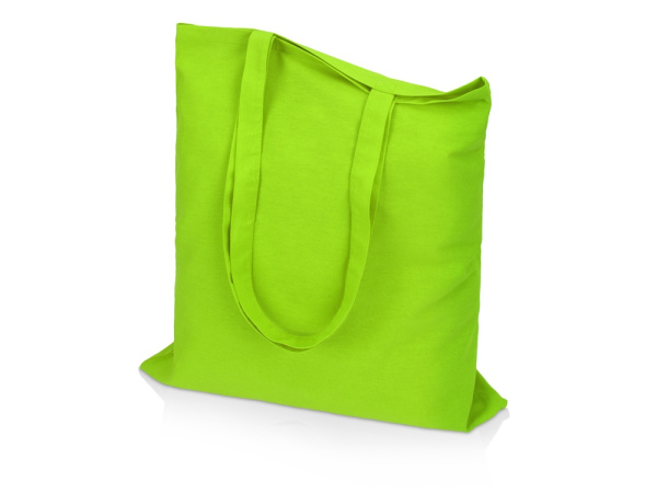 Сумка из хлопка «Carryme 140», 140 г/м2, Цвет зеленое яблоко