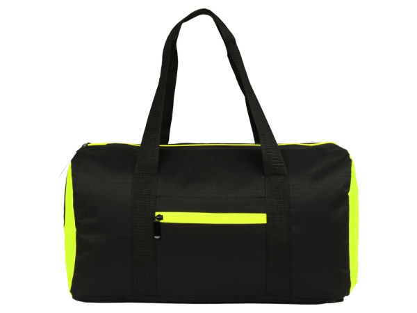 Спортивная сумка «Master», Цвет черный/неоновый зеленый