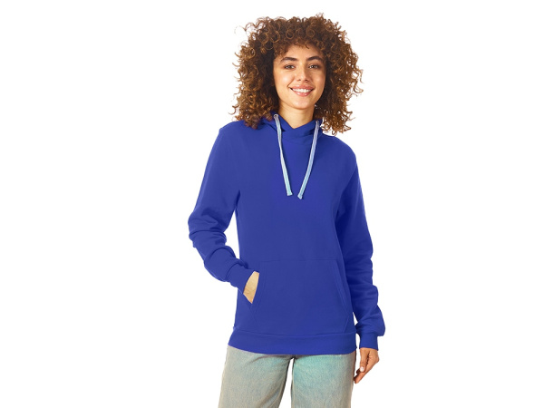 Толстовка "Stream" с капюшоном, унисекс, Размер 2XL, Цвет классический синий