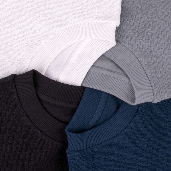 Свитшот оверсайз унисекс Vozduh, темно-синий, XS–XXL