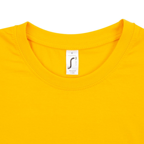 Футболка унисекс Regent 150, желтая, XXS–3XL