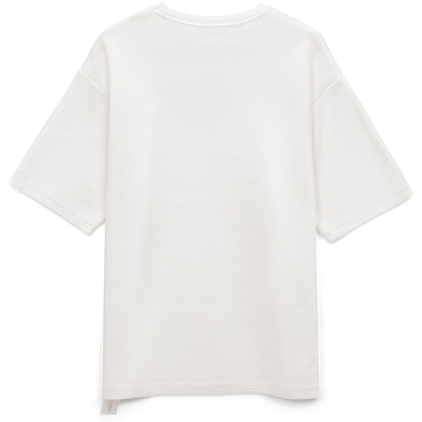 Джемпер с коротким рукавом Siluetti Volumica, молочно-белый, XS–XXL