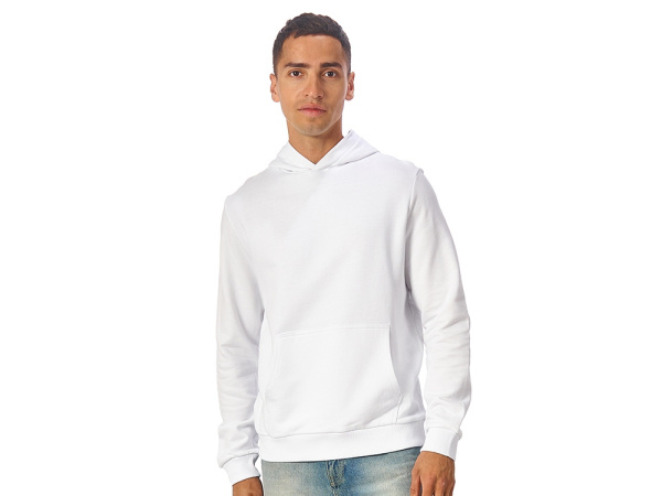 Толстовка с капюшоном «Monaco» унисекс, Размер XS, Цвет белый