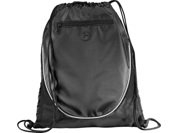 Спортивный набор со стальной бутылкой и полотенцем «Advanced», Цвет черный