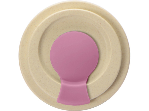 Стакан из пшеничного волокна «Flava», Цвет бежевый/пыльно-розовый