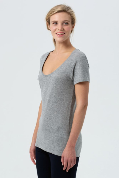 Футболка женская Metropolitan, серый меланж, S–XXL
