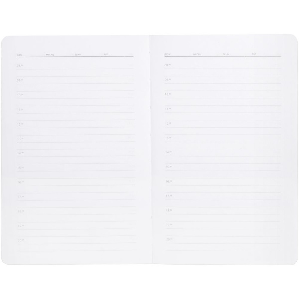 Ежедневник Neat Mini, недатированный, бирюзовый, 10,5х16х1,2 см