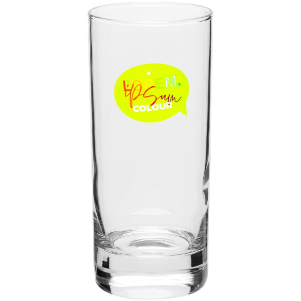 Наклейка тканевая Lunga Bubble, M, желтый неон, 3х4 см