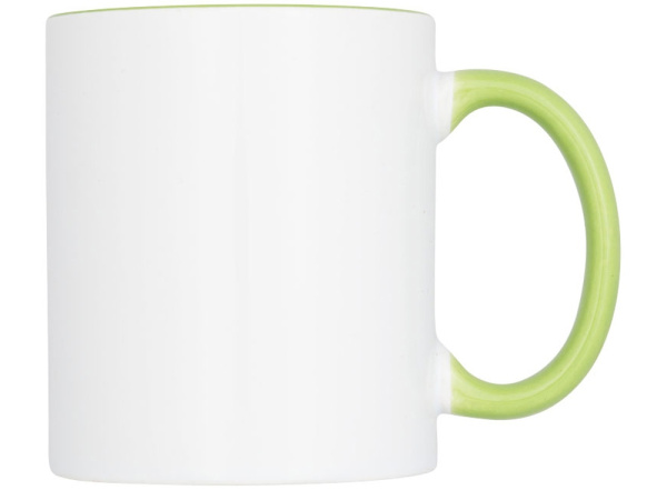 Кружка «Pix» для сублимации, Цвет белый/зеленый