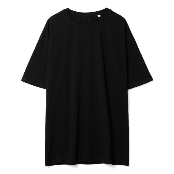 Футболка оверсайз унисекс Big Haul, черная, S–XL