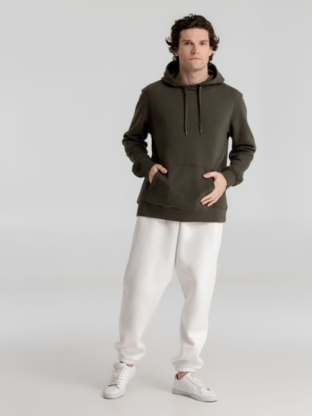 Толстовка с капюшоном унисекс King, хаки, XS–3XL