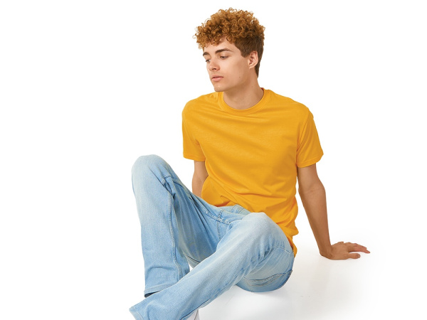 Футболка «Heavy Super Club» мужская, Размер 2XL, Цвет золотисто-желтый