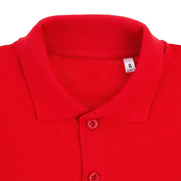 Рубашка поло детская Virma Kids, красная, 6–14 лет